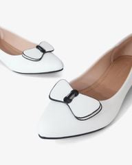 Giày Cao Gót Hạnh Dung Mũi Nhọn Nơ Bướm HD29183AY