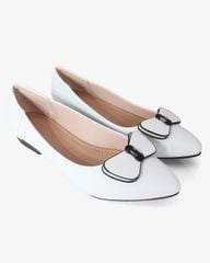 Giày Cao Gót Hạnh Dung Mũi Nhọn Nơ Bướm HD29183AY