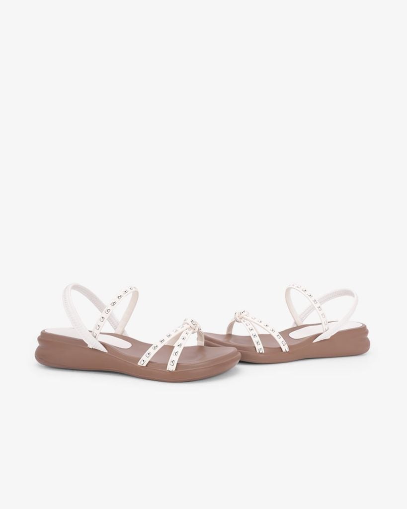 Sandal Đế Xẹp Hạnh Dung Quai Thắt Nút HD29209AY