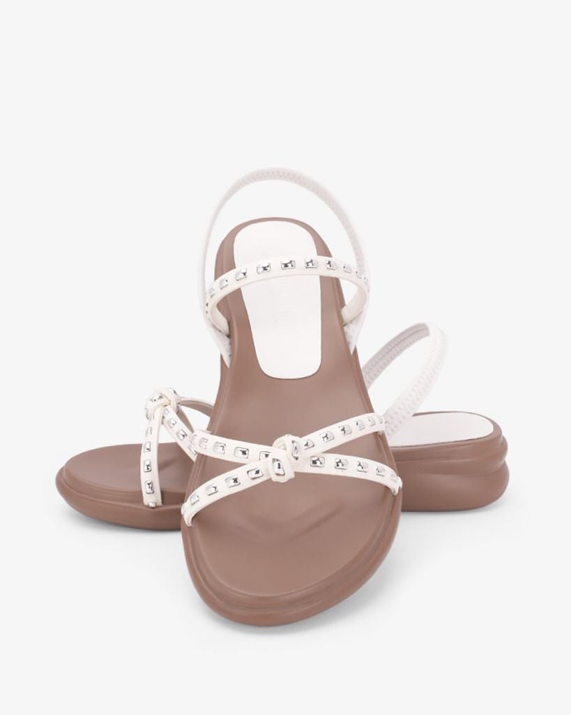 Sandal Đế Xẹp Hạnh Dung Quai Thắt Nút HD29209AY