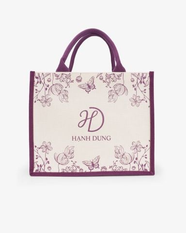 Túi Đay Hạnh Dung Hoa Bướm 09006HD02