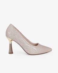 Giày Cao Gót Hạnh Dung Vân Châu Kim Tuyến HD0666BA