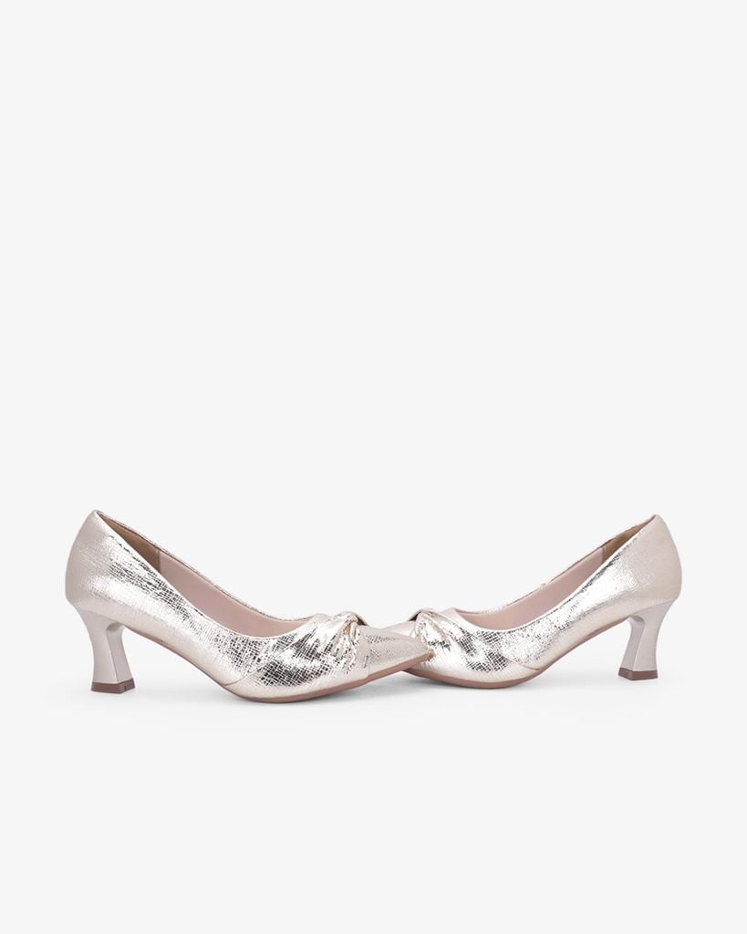 Giày Cao Gót Hạnh Dung Quai Xoắn Luxury HD0956AS