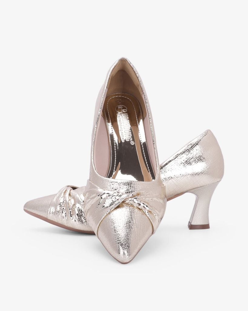 Giày Cao Gót Hạnh Dung Quai Xoắn Luxury HD0956AS