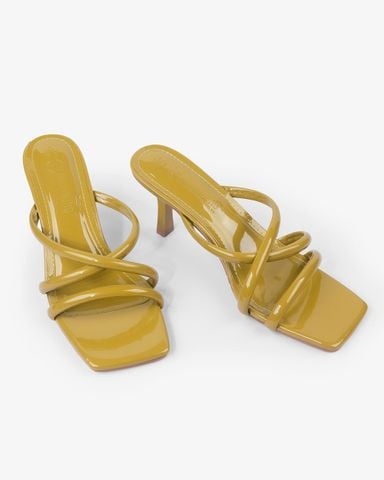 Dép Cao Gót Hạnh Dung Quai Mảnh Gót Nhọn HD1109AV