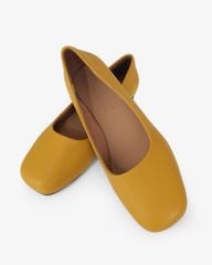 Giày Búp Bê Hạnh Dung Trơn Mũi Vuông HD11108AV