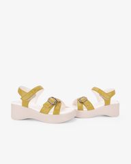 Sandal Đế Xuồng Hạnh Dung Quai Đan Chéo Khóa HD11171AV