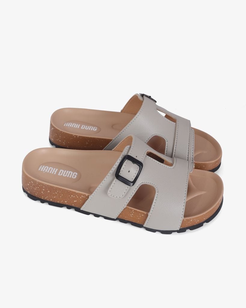 Dép Xẹp Hạnh Dung Quai Ôm Khóa Nịt HD0322AC