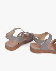 Sandal Xuồng Quai Đắp Chéo Trơn HD0324AC