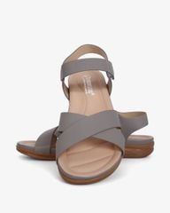 Sandal Xuồng Quai Đắp Chéo Trơn HD0324AC