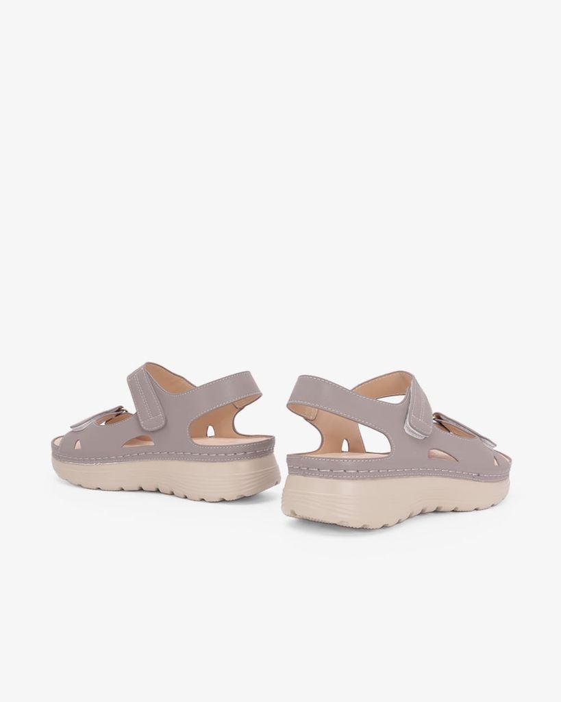 Sandal Đế Xuồng Hạnh Dung Quai Dán Đôi HD0334AC