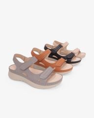 Sandal Đế Xuồng Hạnh Dung Quai Dán Đôi HD0334AC