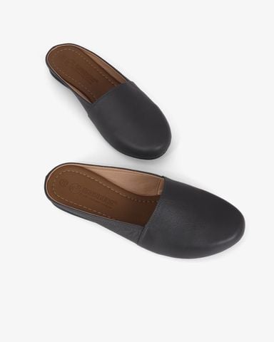 Dép Bít Mũi Hạnh Dung Trơn Mũi Tròn HD041093AD