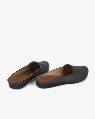 Dép Bít Mũi Hạnh Dung Trơn Mũi Tròn HD041093AD