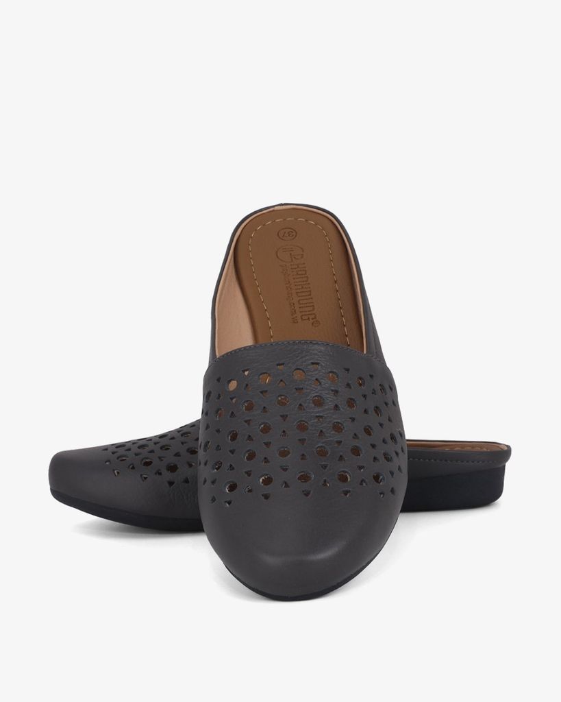 Dép Bít Mũi Hạnh Dung Đục Lỗ HD041094AD