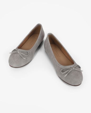 Giày Búp Bê Hạnh Dung Mũi Tròn Quai Nơ HD11112AV