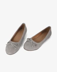 Giày Búp Bê Hạnh Dung Mũi Tròn Quai Nơ HD11112AV