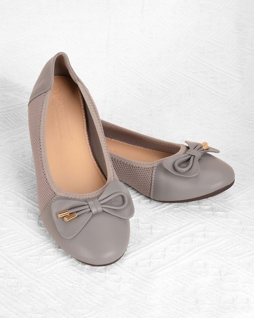 Giày Búp Bê Hạnh Dung Nơ Dây Chuông HD1126AV