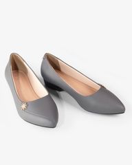 Giày Đế Xuồng Hạnh Dung Đính Hoa Tuyết HD29172AY