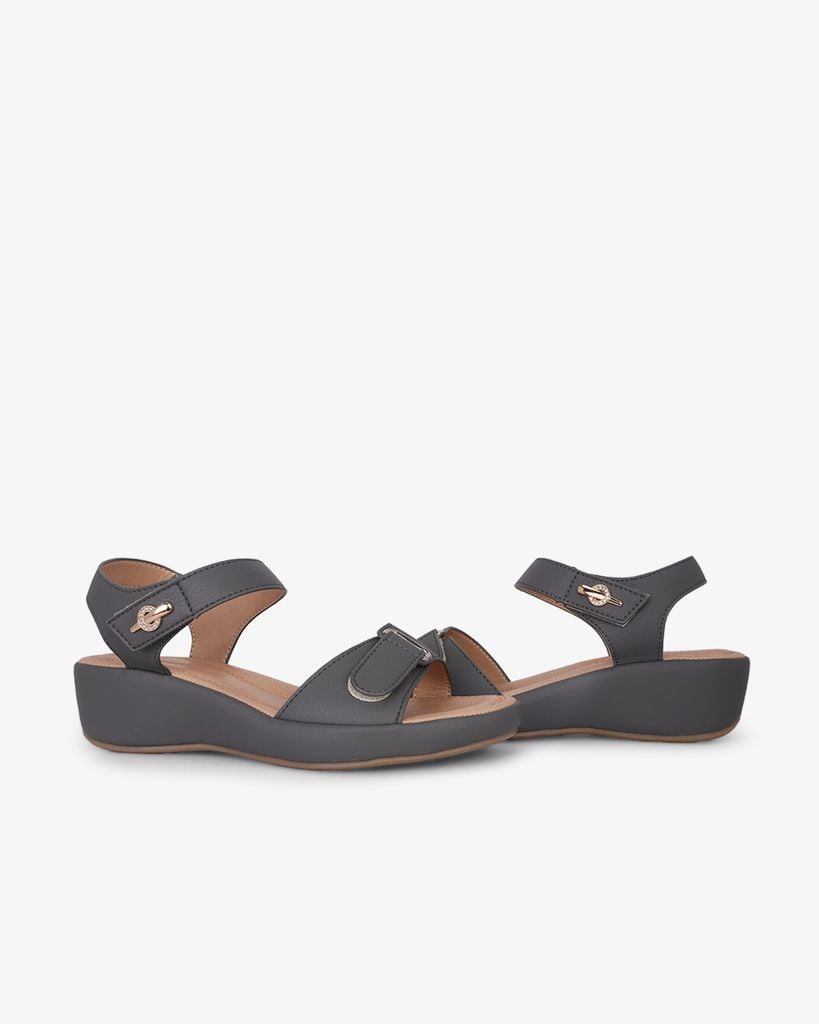 Sandal Xuồng Hạnh Dung Khóa Dán HD29193AY