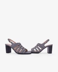 Sandal Cao Gót Hạnh Dung Quai Tán Đinh Tầng HD29206AY
