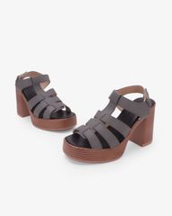 Sandal Cao Gót Hạnh Dung Quai Chiến Binh HD29208AY