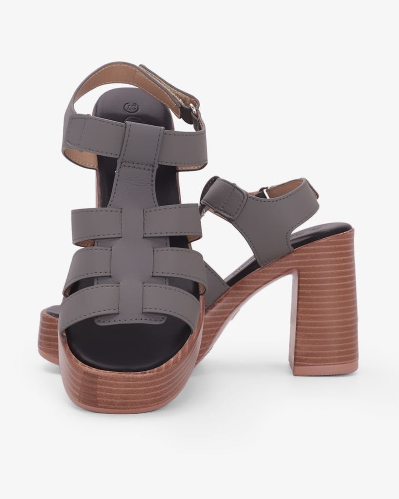 Sandal Cao Gót Hạnh Dung Quai Chiến Binh HD29208AY