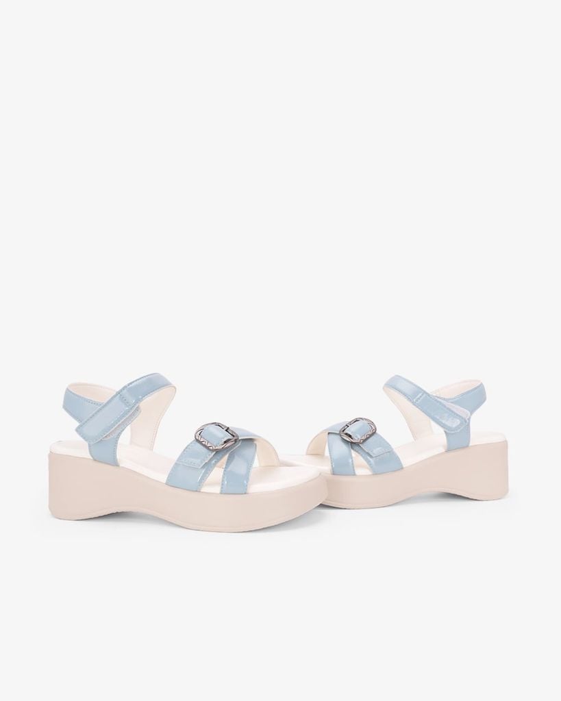 Sandal Đế Xuồng Hạnh Dung Quai Đan Chéo Khóa HD11171AV