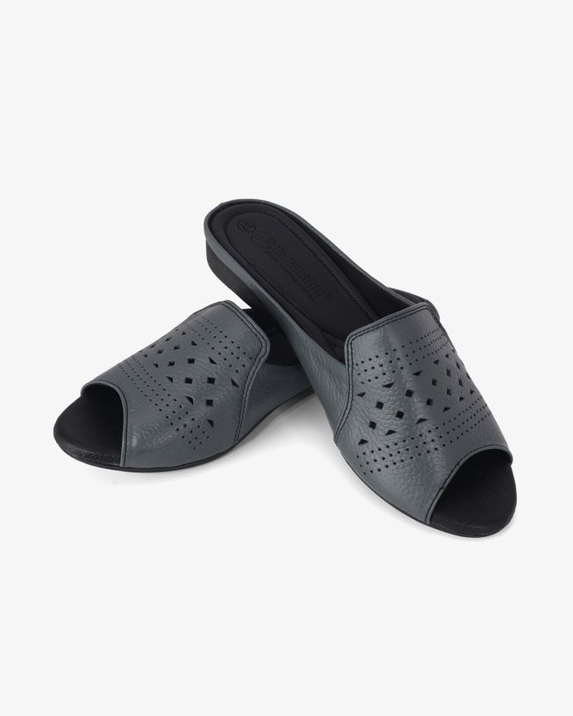 Dép Xuồng Hạnh Dung Hở Mũi Đục Lỗ HD041096AD