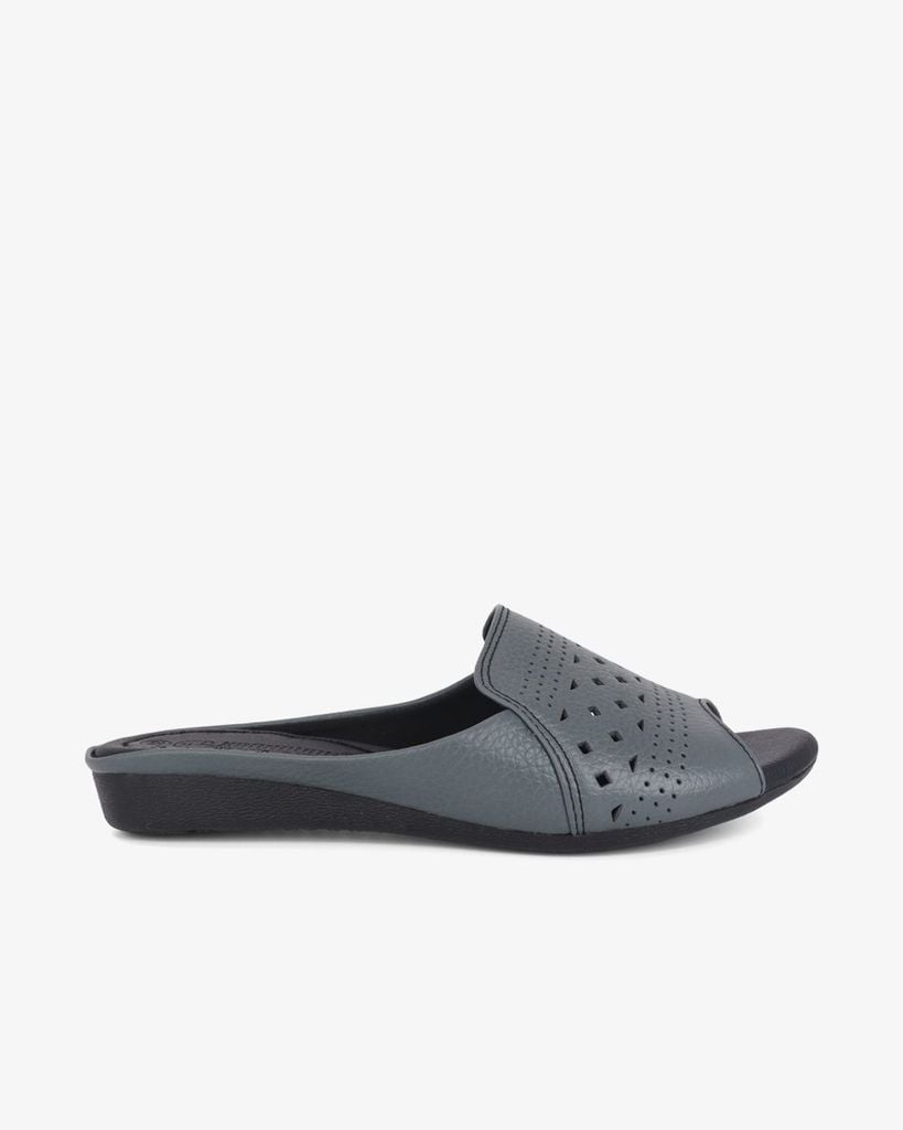 Dép Xuồng Hạnh Dung Hở Mũi Đục Lỗ HD041096AD