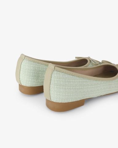 Giày Búp Bê Hạnh Dung Nơ Dây Mảnh HD0937AS