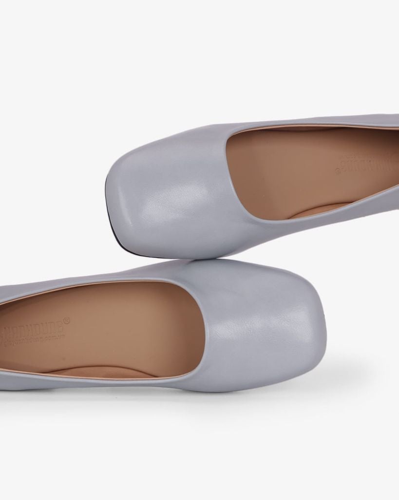 Giày Búp Bê Hạnh Dung Trơn Mũi Vuông HD11108AV