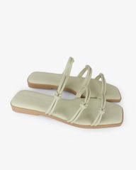 Dép Xẹp Hạnh Dung Ba Quai Mảnh Thắt Nút HD27329BI