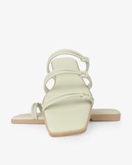 Dép Xẹp Hạnh Dung Ba Quai Mảnh Thắt Nút HD27329BI