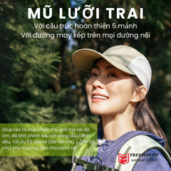 Naturehike CYY2621FS011 mũ lưỡi trai thể thao gấp gọn