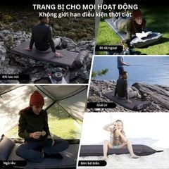 Naturehike CNK2300DZ014 - Đệm hơi tự căng với lớp bọt biển êm ái
