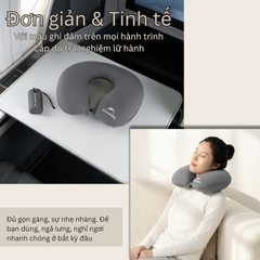 Naturehike CNK2650WS030 gối hơi kê cổ du lịch