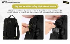 Nitecore BP18 - Balo mang đồ cá nhân với phong cách chiến thuật