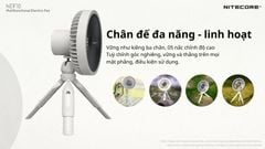 Nitecore NEF10 - Quạt làm mát kết hợp đèn lều siêu sáng