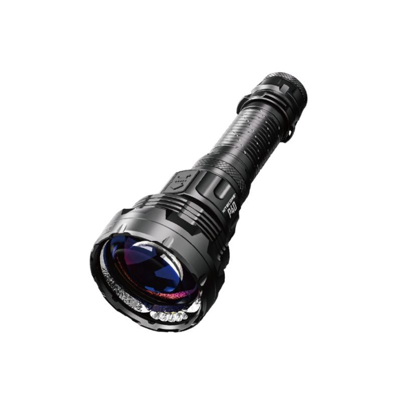 Đèn pin Nitecore P40 chiếu xa 2900 mét với công nghệ Dual Beam LEP