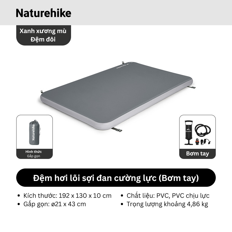 Naturehike CNK2550WS039 - Đệm hơi cắm trại cao cấp