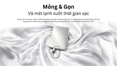 Pin sạc dự phòng Nitecore Pocket5 siêu mỏng - Với chuẩn PD/QC3.0