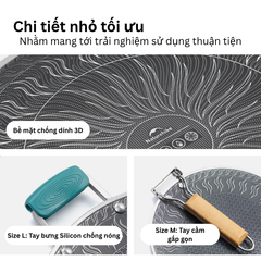 Chảo chiên Inox 04 lớp Naturehike CNK2550CF011