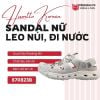 Humtto 670823B - Sandal lội nước nữ cho Trekking, leo núi
