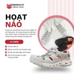 Humtto 670823B - Sandal lội nước nữ cho Trekking, leo núi