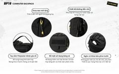 Nitecore BP18 - Balo mang đồ cá nhân với phong cách chiến thuật