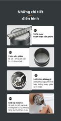 Cối xay cà phê Inox Campingmoon CC-152/Campingmoon CC-115