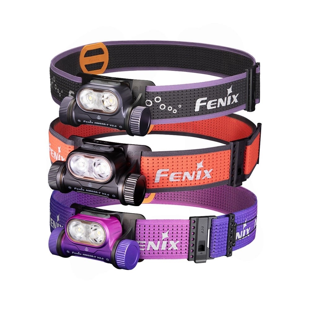 Đèn pin chạy bộ đường dài Fenix HM65R-T V2.0 - Đèn pin đội đầu 1600LM