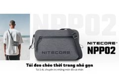 Nitecore NPP02 - Túi đeo chéo chống nước thời trang