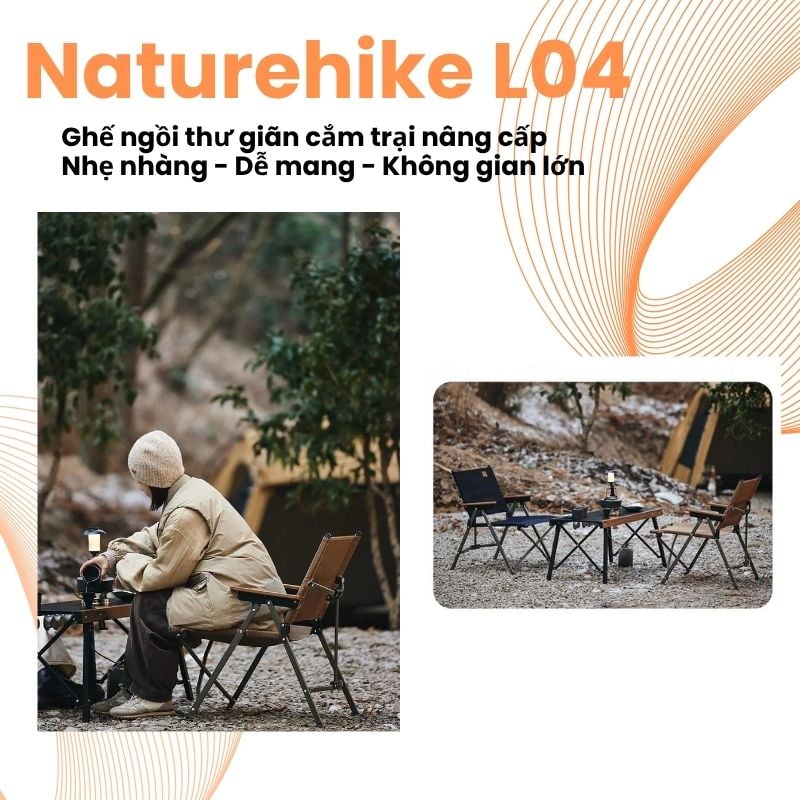 Ghế ngồi Kermit nâng cấp Naturehike CNK2300JJ018 - L04